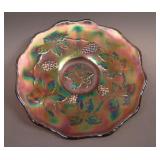 6 3/8” Fenton Vintage Grape Flared Plate –