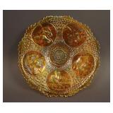 7 ¾” Fenton Horsehead Medallion Flat Plate –