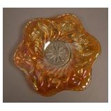 6 ½” U.S. Glass Field Thistle very Flat Plate –