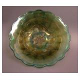 7 ¾” M’burg Grape Wreath Variant Deep Flared Bowl