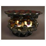 M’burg Hobnail Spittoon – Amethyst (radium; rare