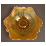 7 ½” Dugan Flowers and Beads Ext. Flared Plate –