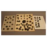 Group (72) Buttons – Jet Black/ Irid.