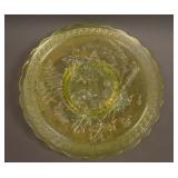 ALIG Chrysanthemum Chop Plate – Irid. Vaseline