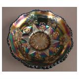 5 ½” Fenton Little Flowers Round Flared Sauce –