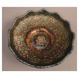 5 5/8” Fenton Persian Medallion I.C. Shaped Sauce