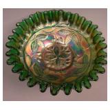 7 ½” Fenton Wild Blackberry Bowl w/ T.C.E. –