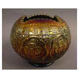 Fenton Persian Medallion Hair Receiver – Blue