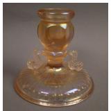 Fenton Stretch #1623 Dolphin Single Candlestick –