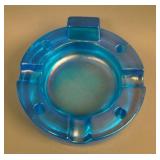 Fenton Stretch #202 Ashtray – Celeste Blue
