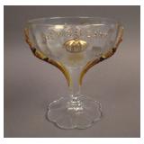 1910 New Orleans Shriners Champagne Glass – Irid.