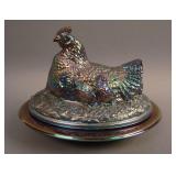 Sowerby Hen on the Nest Covered Butter Dish –