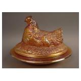 Sowerby Hen on the Nest Covered Butter Dish –