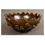 N Acorn Burrs ind. Round Berry Bowl – Purple