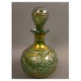 N G&C Cologne Bottle and Stopper – Green (scarce;