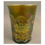 N Oriental Poppy Tumbler – Green