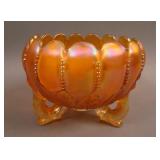 N Leaf and Beads ftd. Rose Bowl – Dk. Mari. (very