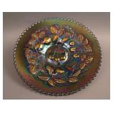 9” N Three Fruits Plate w/ Plain Ext. – Purple