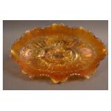 N Poppy Oval Ruffled Relish Tray w/ Ribbed Ext. –