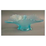 N Drapery Tri-Cornered Candy Dish – Ice Blue