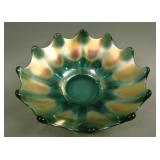8” Westmoreland Corinth I.C. Shaped Bowl – Teal