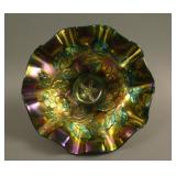 8 ¾” Dugan Dogwood Sprays domed 10 Ruffled Bowl –