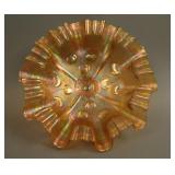 9” Dugan Weeping Cherries domed ftd. Bowl w/ 3 in