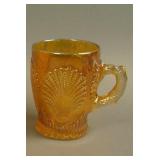 Dugan Beaded Shell Handled Mug – Mari. (scarce)