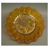 11 ¼” Imperial Heavy Grape Chop Plate – Amber