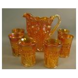 Imperial Tiger Lily 7 pc. Water Set – Dk. Mari.