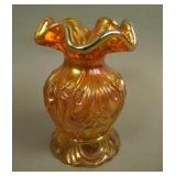 Imperial Rococo domed 6 Ruffled Pinched in Vase –