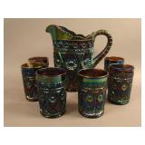 Imperial Diamond Lace 7 pc. Water Set – Purple