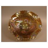 9” Imperial Embossed Scroll Lg. 8 Ruffled Bowl w/