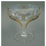 1910 New Orleans, Shriner Champagne Glass – Clear