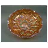 9 ¾” European Intaglio Three Fruits Lg. Ice Cream