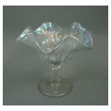 Dugan Constellation Stemmed 6 Ruffled Compote –