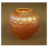 Dugan Honeycomb Rose Bowl – P. Opal. (really nice