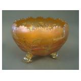 Fenton Stag and Holly Giant ftd. Rose Bowl – Mari.