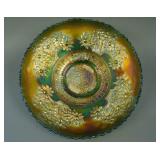 8 3/8” Fenton Orange Tree w/ Trunk I.C. Bowl –