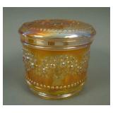 Fenton Orange Tree Covered Powder Jar – Dk. Mari.