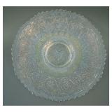 9 ¼” Fenton Persian Medallion Flat Plate – White