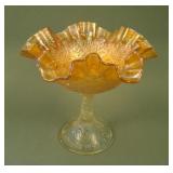 Fenton Persian Medallion Lg. Stemmed 6 Ruffled