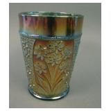 Fenton Bouquet Tumbler – Blue (satiny finish)