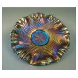9 ¼” Fenton Ribbon Tie low Plate w/ 3 in 1 Edge –