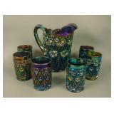 Imperial Diamond Lace 7 pc. Water Set – Purple