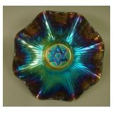 8 ¾” Imperial Star of David 8 Ruffled Bowl –