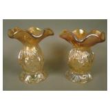 (2) Imperial Rococo 6 Ruffled Vases – Mari. (well