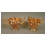 Imperial Fashion Breakfast Open Sugar and Creamer