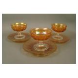 (3) Imperial Chesterfield Sherbert and Underplates