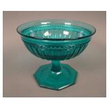 Imperial Optic Stemmed Round Compote – non-